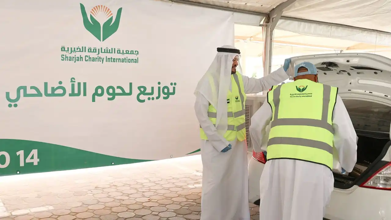 خيرية الشارقة تقدم 25 ألف أضحية لمساعدة ربع مليون محتاج